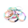 Bracelet tendance en résine avec message