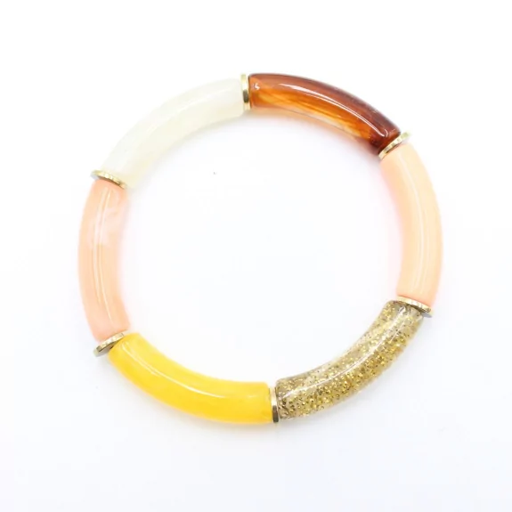 Bracelet tendance en résine