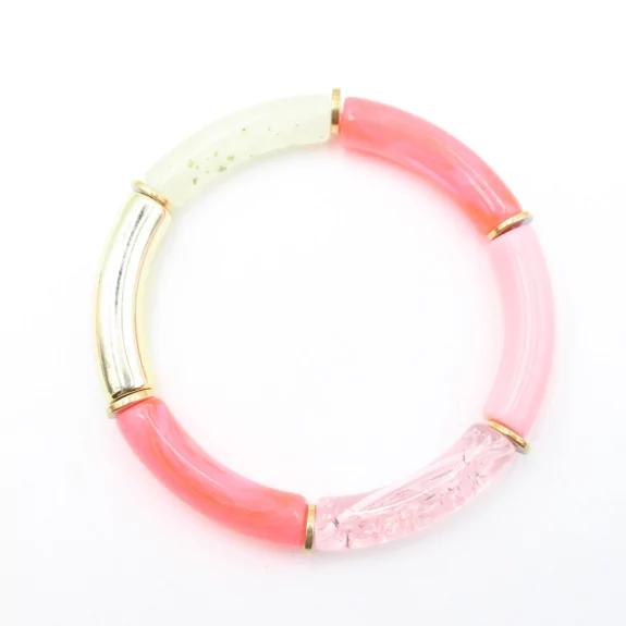 Bracelet tendance en résine