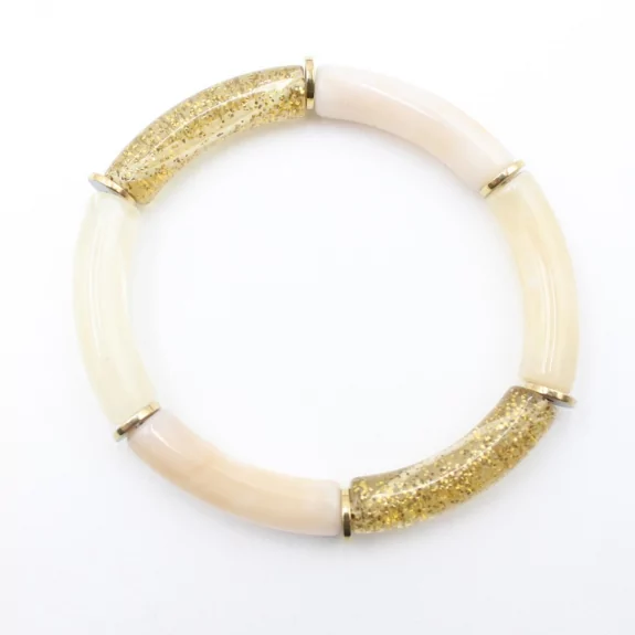 Bracelet tendance en résine