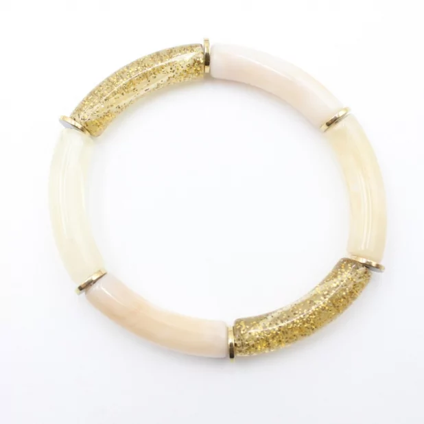 Bracelet tendance en résine