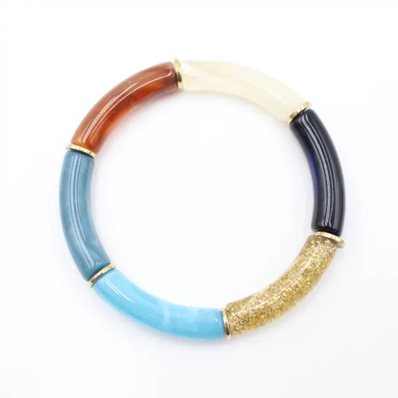 Bracelet tendance en résine