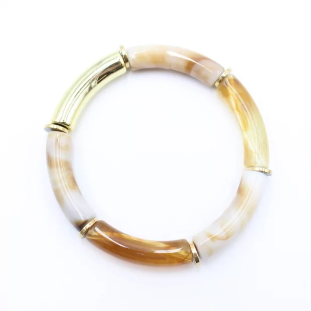 Bracelet tendance en résine