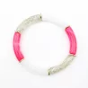 Bracelet tendance en résine