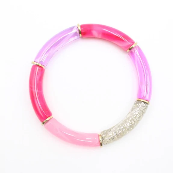 Bracelet tendance en résine