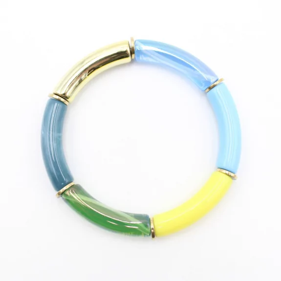 Bracelet tendance en résine