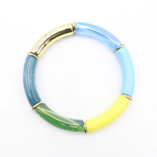 Bracelet tendance en résine