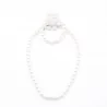 parure de perles collier + bracelet + boucle d'oreille