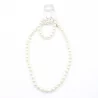 parure de perles collier + bracelet + boucle d'oreille