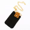 Pochette en moumoute pour téléphone portable