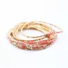 Lot de 10 bracelets strass
