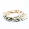 Lot de 10 bracelets strass