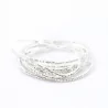 Lot de 10 bracelets strass argenté