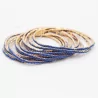 Lot de 10 bracelets strass