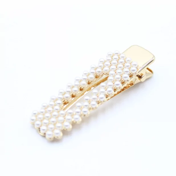 Pince pour cheveux en perles