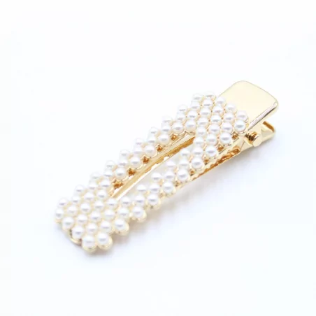 Pince pour cheveux en perles