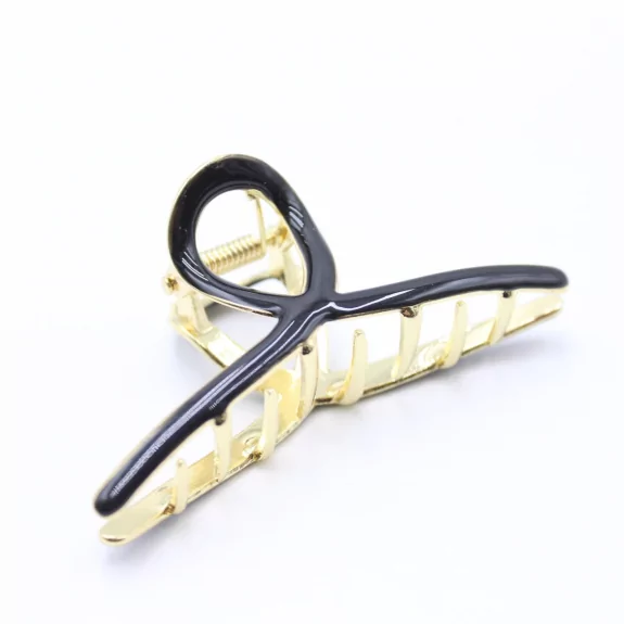 Pince métal avec émail coloré