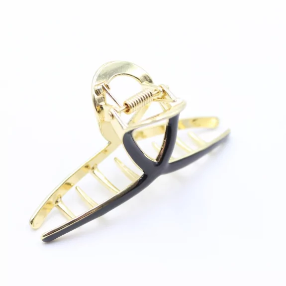 Pince métal avec émail coloré