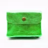 Petit porte monnaie cuir pailleté