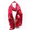 Echarpe tendance avec motif fantaisie