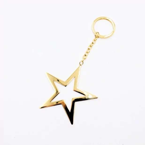 Porte clefs en acier inoxydable