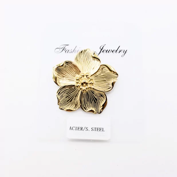 Broche en acier inoxydable