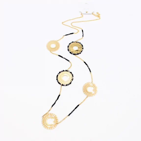 sautoir en acier de style mauresque