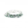 Lot de 10 bracelets strass argenté