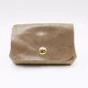 Petit porte-monnaie en cuir irisé