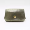 Petit porte-monnaie en cuir irisé