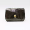 Petit porte-monnaie en cuir irisé