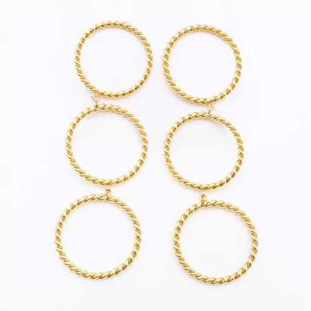 Boucles d'oreilles pendantes