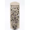 Pack de 12 bracelets breloques en acier argenté