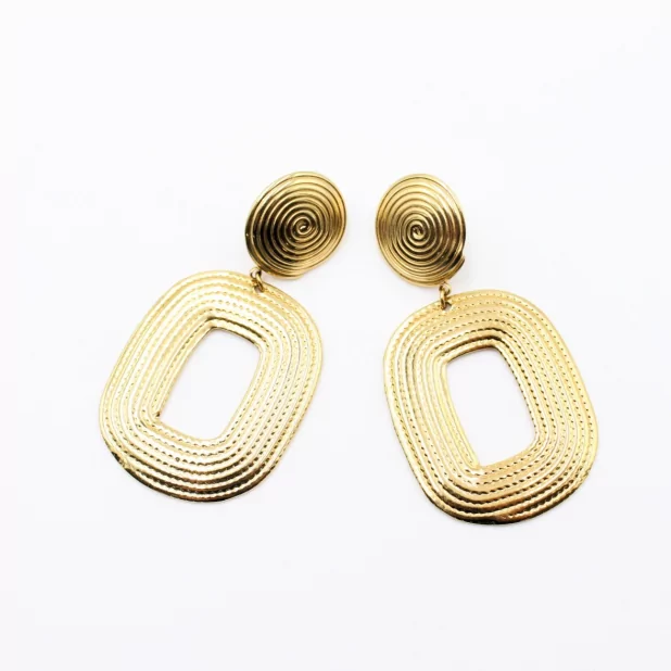 Boucle d'oreille acier - CLIP