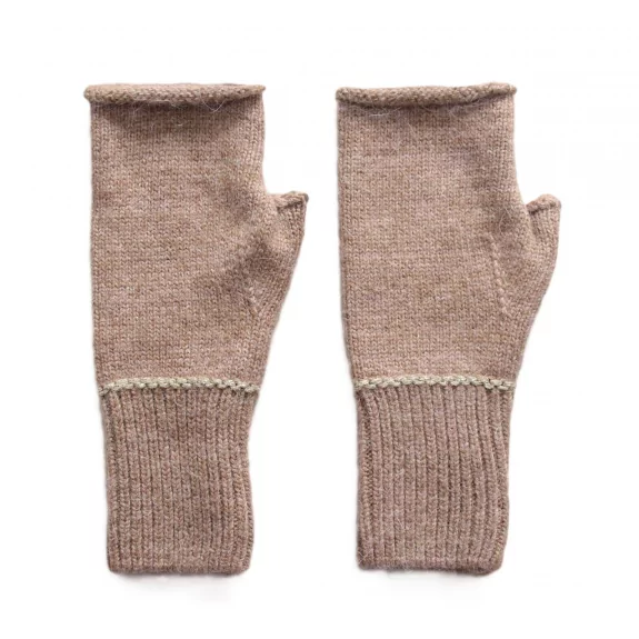 Mitaine tendance avec fil lurex