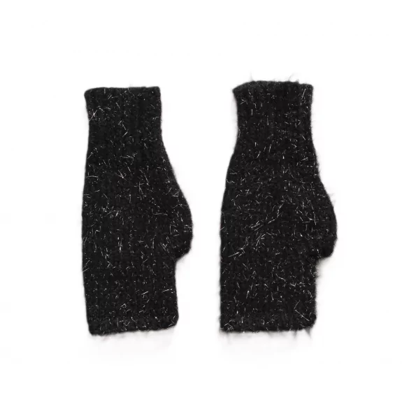 Mitaine mode avec fil lurex