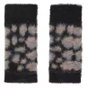 Mitaine laine motif léopard