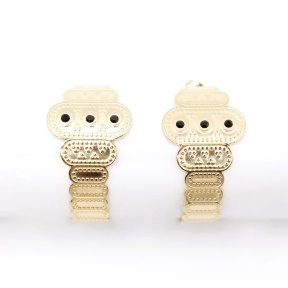 créole acier avec strass