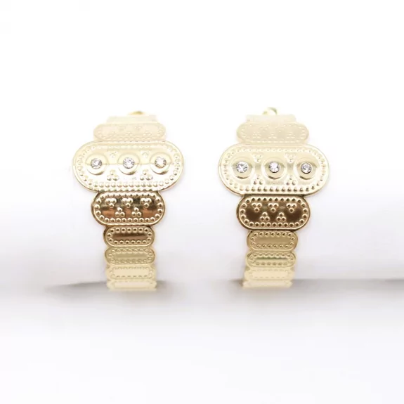 créole acier avec strass