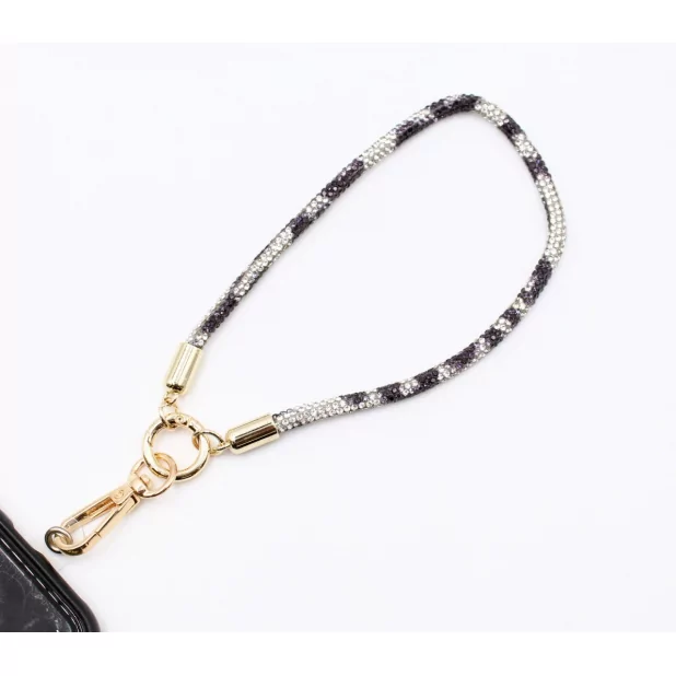 Petite dragonne de téléphone en strass