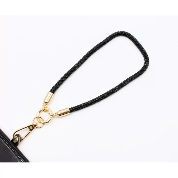 Petite dragonne de téléphone en strass