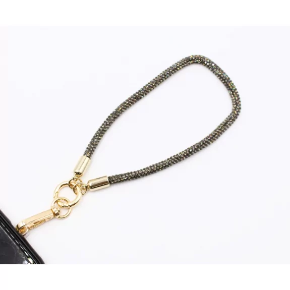 Petite dragonne de téléphone en strass