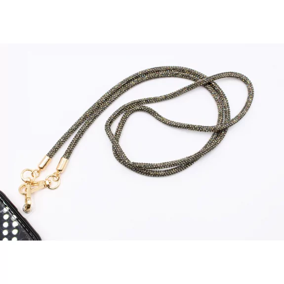 Sautoir dragonne en strass pour portable