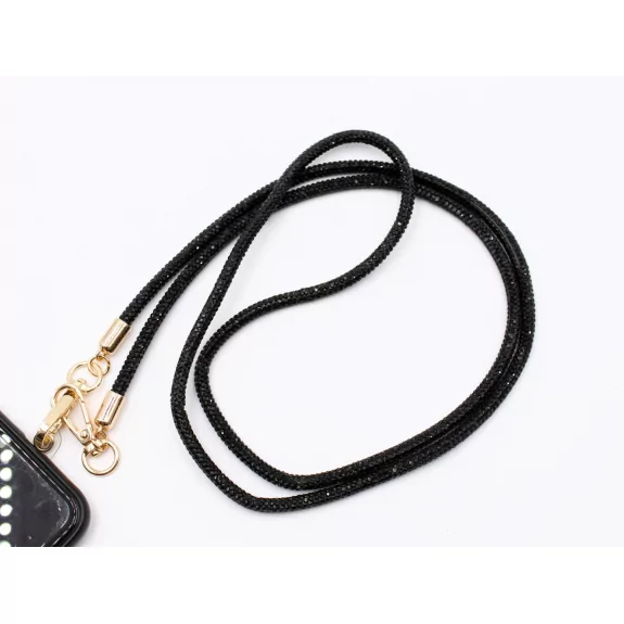 Sautoir dragonne en strass pour portable