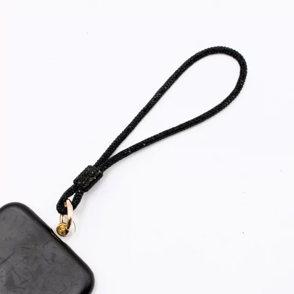 Petite dragonne de téléphone en strass