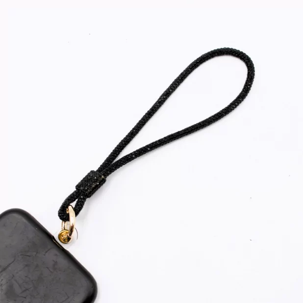 Petite dragonne de téléphone en strass