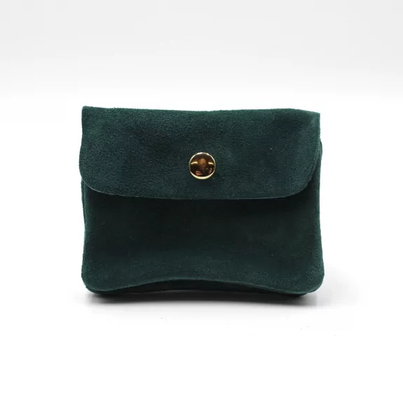 Petit porte monnaie cuir retourné