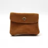 Petit porte monnaie cuir retourné