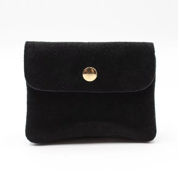 Petit porte monnaie cuir retourné