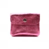 Petit porte monnaie cuir pailleté